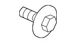 7147118369 - Body: Bumper Cover Support Rail Bolt for BMW Image