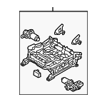 88500A5751RY - Body: Seat Track for Hyundai: Elantra GT Image