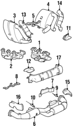 99311121153 - : Heat Shield for Porsche: 911 Image