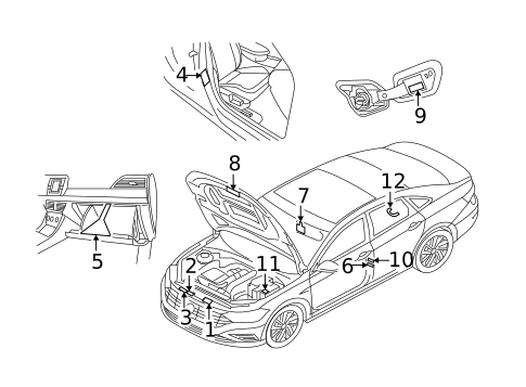 Labels for 2019 Volkswagen Jetta | OEM Parts Online