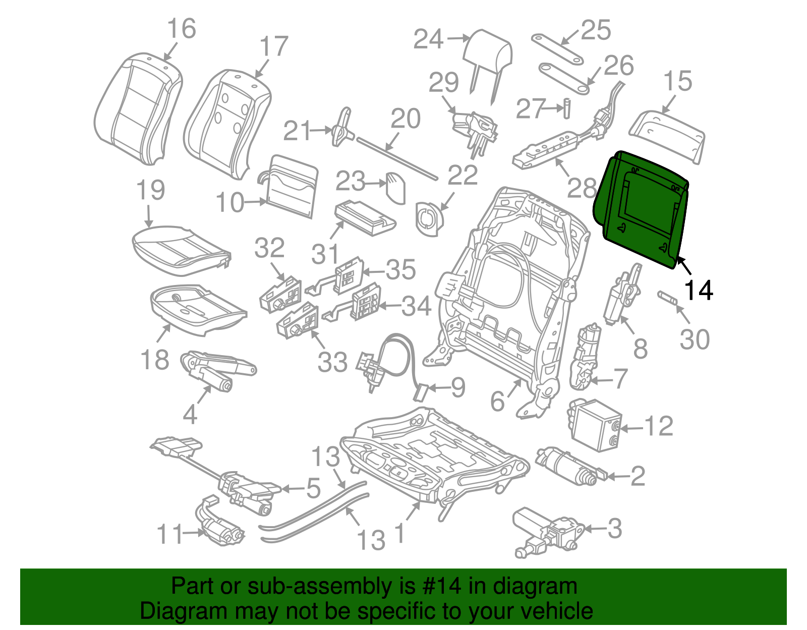 Lower Back Panel - BMW (52-10-7-022-282)