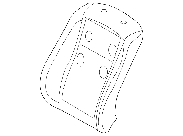 Seat Back Pad - BMW (52-10-7-018-833)