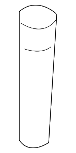 52107110661 - Body: Guide for BMW: 745i, 745Li, 750i, 750Li, 760Li, Alpina B7, X5, X6 Image