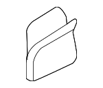 N91211001 - Body: Scuff Plate Clamp for Volkswagen: Passat Image