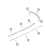 5SN85RXFAA - Exterior Ornamentation: Decal, Right, Rear for Dodge: Challenger Image