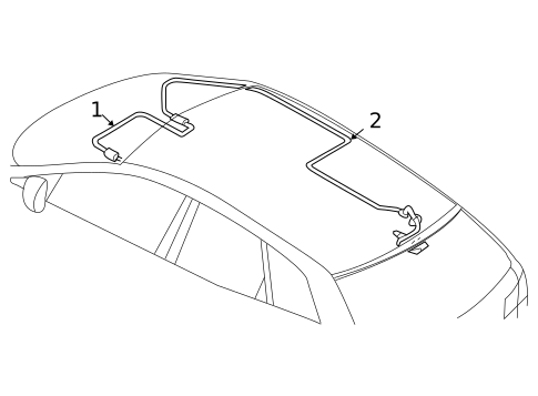 Antenna & Radio for 2012 Mazda CX-9 #0