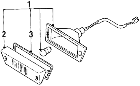 Signal Lamps for 1992 Subaru Loyale #0