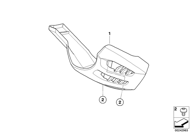 46637727157 - : Regulator Cover for BMW-Motorrad Image