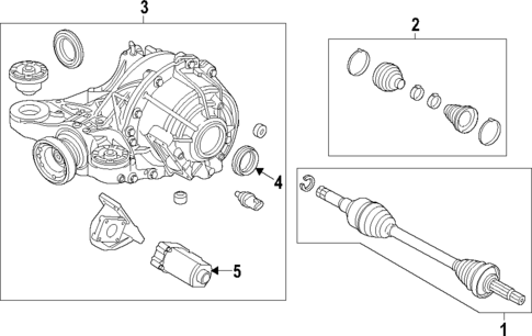 Axle Shafts & Joints for 2017 Jaguar F-Type #0