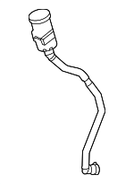 16137466189 - Emission System: Vent Pipe for BMW: 230i, 230i xDrive, 330i, 330i xDrive, 430i, 430i Gran Coupe, 430i xDrive, 430i xDrive Gran Coupe, M2, M240i, M240i xDrive, M3, M340i, M340i xDrive, M4, M440i, M440i Gran Coupe, M440i xDrive, M440i xDrive Gran Coupe Image