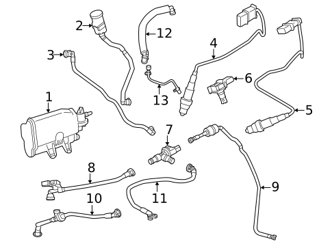 Emission Components for 2022 BMW M440i xDrive Gran Coupe #0