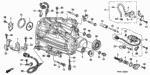 21104PX5010 - Transmission - Manual: PLATE M, OIL GUIDE for Acura Image