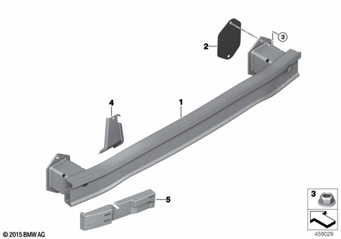 Bumper, Rear for 2020 Mini JCW GP #1