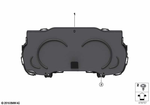62105A43F77 - Instruments, Measuring Systems: Instrument Cluster for BMW Image