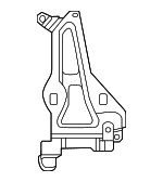 2975454000 - Electrical: Control Module Bracket for Mercedes-Benz Image