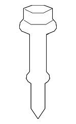 900135G0A00 - Engine: Valve Cover Bolt for Honda: Crosstour, Fit, Pilot Image