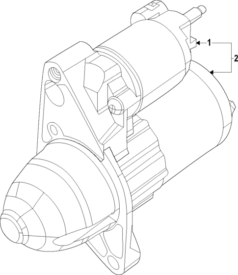 Starter for 2025 Dodge Hornet #1