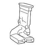 19204560 - Body: Rear Duct for Pontiac: Vibe Image