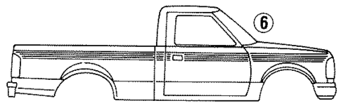 Stripe Tape for 1993 Ford Ranger #9