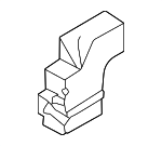 5WA121332 - Cooling System: Radiator Seal Strip for Volkswagen Image