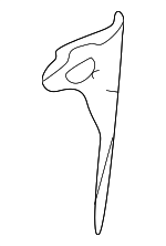 9150597 - Body: Instrument Panel Support Bracket for Volvo: C70, S70, V70 Image