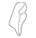 9150685 - Body: Temp Sensor Bezel for Volvo: C70, S70, V70 Image