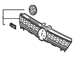 5G0853651AMBTU - : Grille for Volkswagen Image