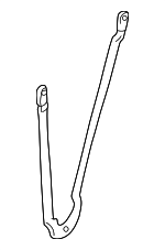 55397242AA - Cooling System: Radiator Brace for Mopar Image