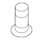 N91038901 - Body: Quarter Panel Lock Nut for Volkswagen: Golf R, GTI, Jetta, Tiguan Image