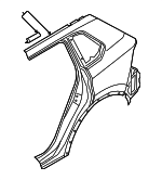 5NL809844 - Body: Quarter Panel for Volkswagen: Tiguan Image