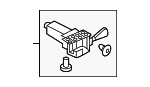 3Q0959247 - Body: Adjust Motor for Audi Image