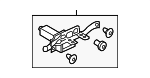 3Q0959111 - Body: Seat Motor for Audi Image