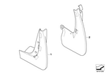82160415116 - Retrofitting / Conversion / Accessories: Set Mud Flaps, Rear for Mini Image