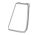 6SW48TX7AD - Body: Interior Quarter Panel Trim Panel Access Cover for Mopar Image