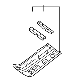 74321ET030 - Body: Front Floor Pan for Nissan: Sentra Image