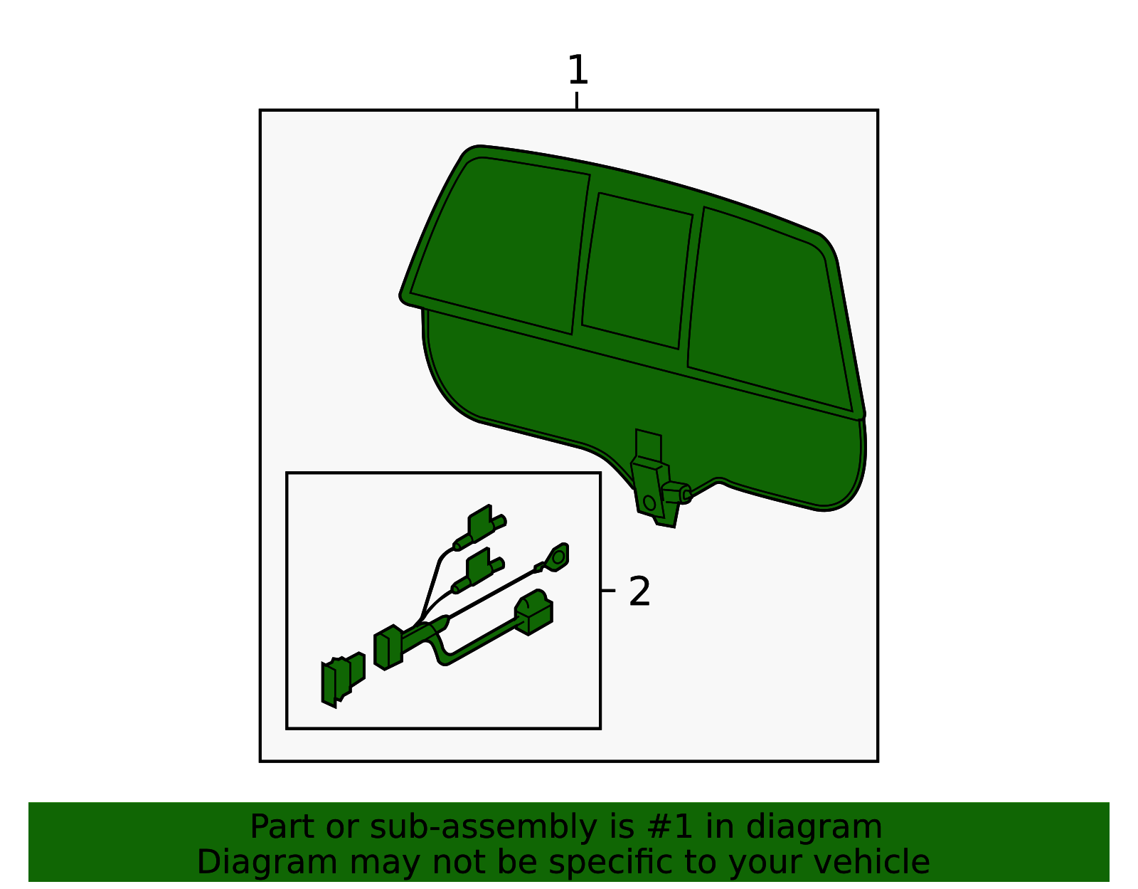AL3Z-15422B30-B - Power Sliding Rear Window | Dealer Auto Parts