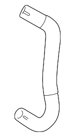 16261F0140 - Cooling System: Inlet Hose for Toyota: Crown Signia, Grand Highlander, Highlander, RAV4, RAV4 Prime, Sienna, Venza Image