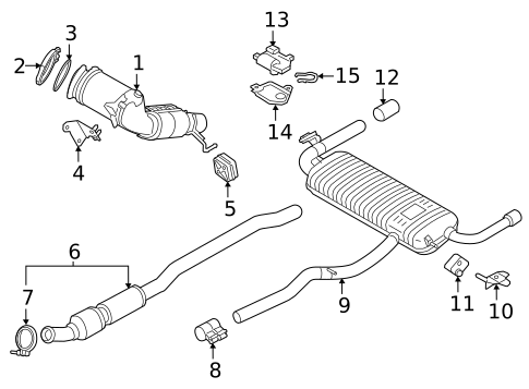 Exhaust Components for 2022 BMW X1 #0