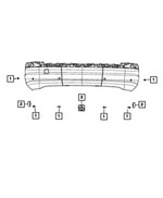 7MF58DX8AA - Frame, Bumper and Fascia: Park Assist Sensor for Mopar Image