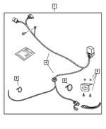 68046310AA - Mopar Accessories - Component Parts: Tie Strap for Mopar Image