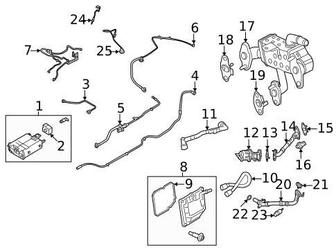 Emission System for 2021 Ford Bronco Sport #0
