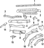 10071787 - : Battery Tray for GM Image