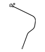 40009384 - Engine: Dipstick for Cadillac: Escalade, Escalade ESV | Chevrolet: Silverado 1500, Suburban, Tahoe | GMC: Sierra 1500, Yukon, Yukon XL Image