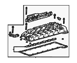 40009443 - Engine: Valve Cover for Chevrolet: Silverado 1500, Suburban, Tahoe | GMC: Sierra 1500, Yukon, Yukon XL Image