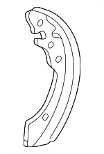 43153SM4A01 - Brakes: Brake Shoes for Honda Image