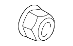 90305SD4003 - Suspension: Axle Nut for Honda: Accord, Accord Crosstour, Civic, CR-V, Crosstour, Element, Insight, Odyssey, Passport, Pilot, Prelude, Ridgeline, S2000 Image
