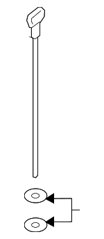 266112G040 - Engine: Dipstick for Kia: Optima, Sorento, Sportage Image