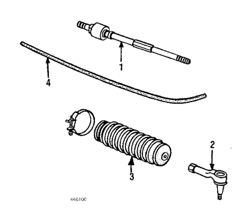Steering Gear & Linkage for 1986 Honda Prelude #3