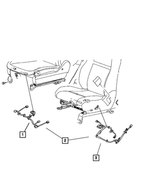 68101745AB - Electrical: Seat Wiring for Mopar Image