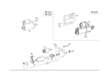 1121510001 - Electrical Equipment and Instruments: Starter for Mercedes-Benz: CL500, CL55 AMG, CL600, CL65 AMG, CLK430, CLK500, CLK55 AMG, E430, E500, E55 AMG, G55 AMG, ML430, ML55 AMG, S430, S55 AMG, S600, SL500, SL55 AMG, SL600, SL65 AMG, SLR McLaren Image